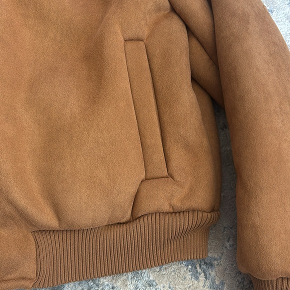 Miu Miu Tan Shearling Jacket - Picture 6 of 9